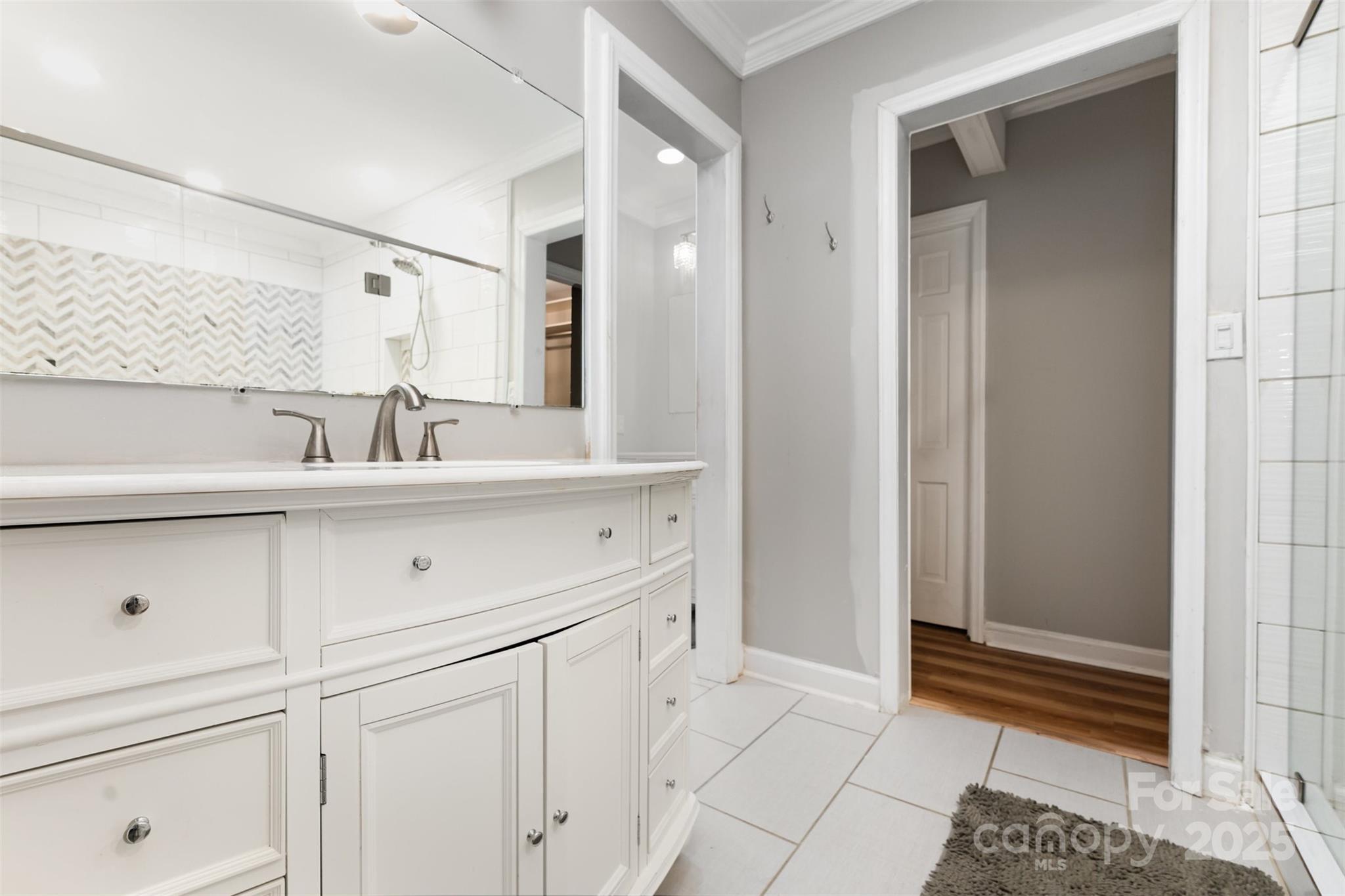 526 Rock Springs Road Lancaster, SC 29720 - Photo 15 of 22 a bathroom with a sink and a mirror