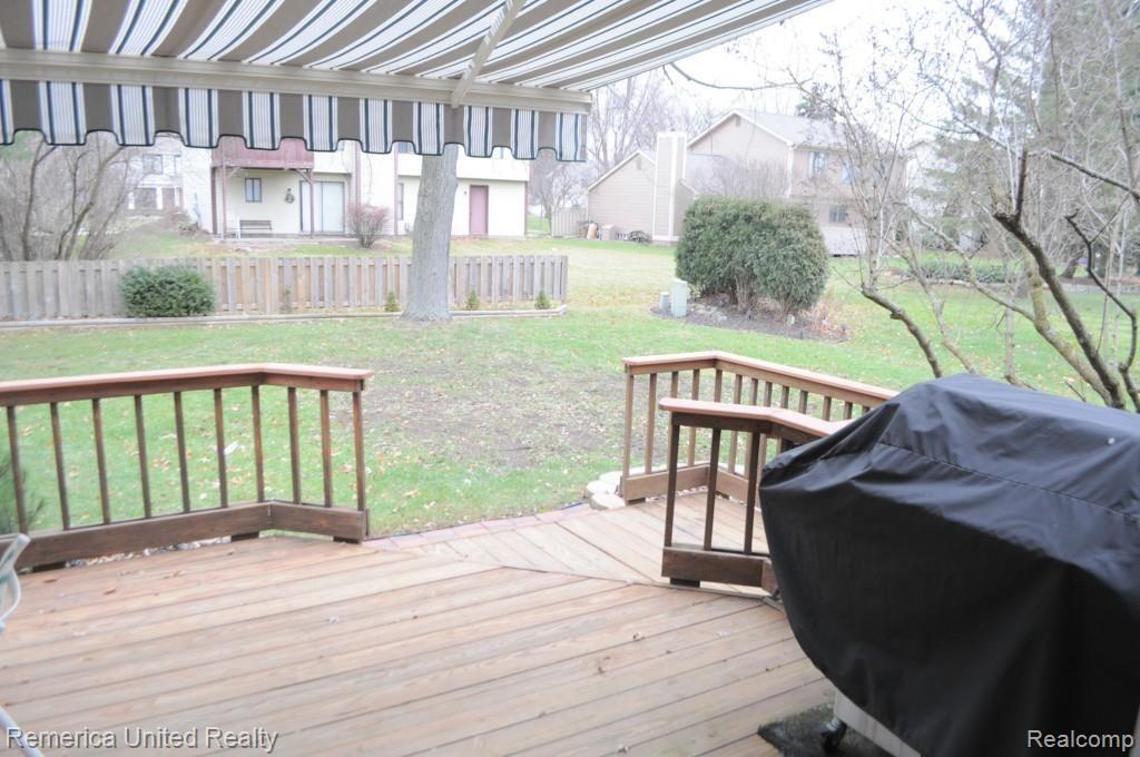 40458 Village Wood Road Novi, MI 48375 - Photo 22 of 26 View from Deck.jpg