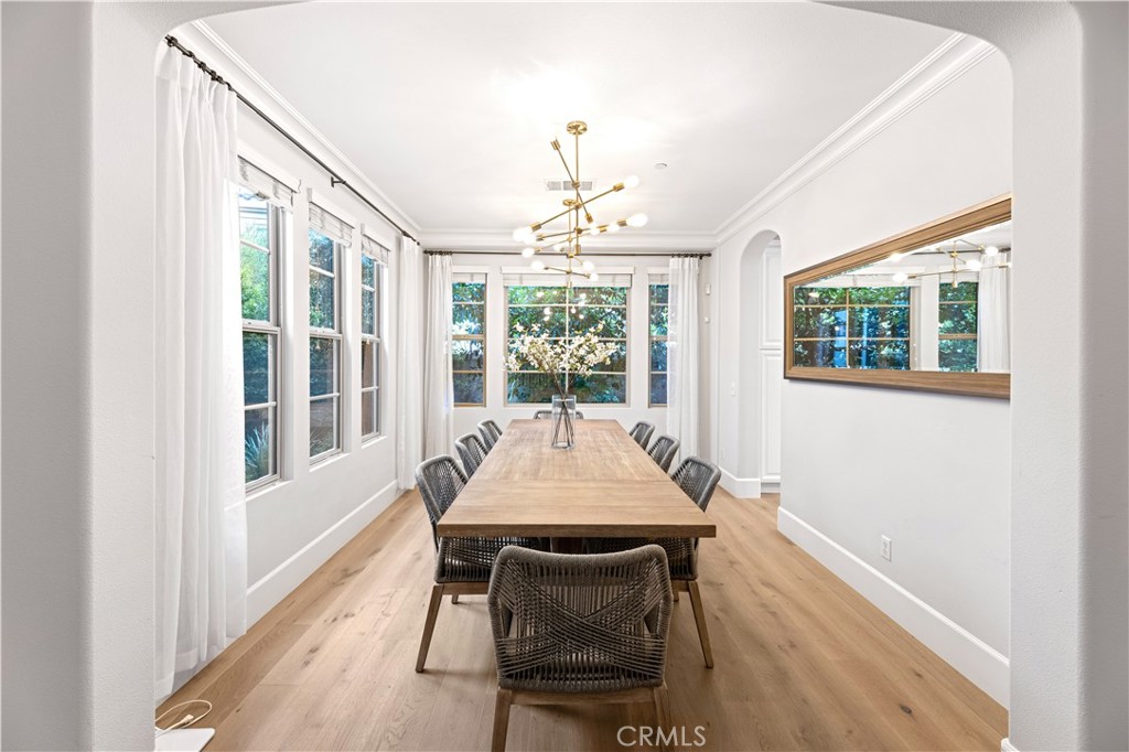 38 Arcade Irvine, CA 92603 - Photo 4 of 40 a view of a dining room with furniture window and outside view