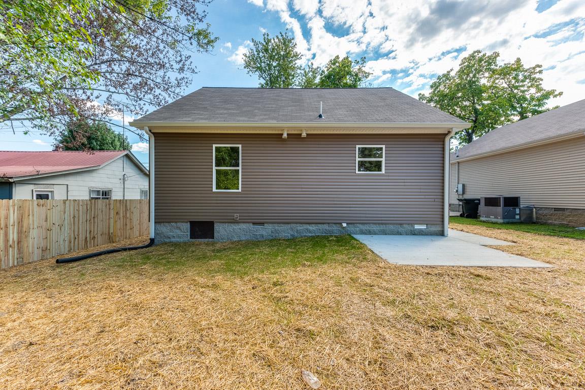 805 East 17th Avenue Springfield, TN 37172 - Photo 5 of 14 A rear Concrete Patio provides a perfect place for barbeques!