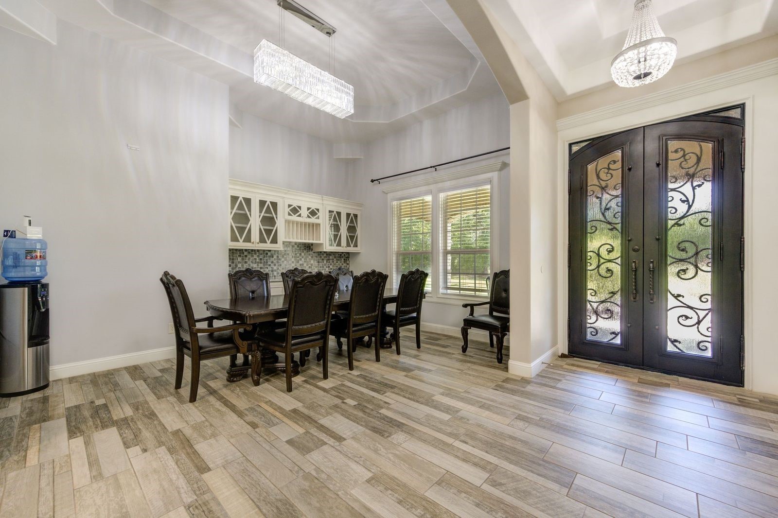 21038 Angus Drive Cleveland, TX 77328 - Photo 13 of 49 a view of a dining room with furniture window and wooden floor