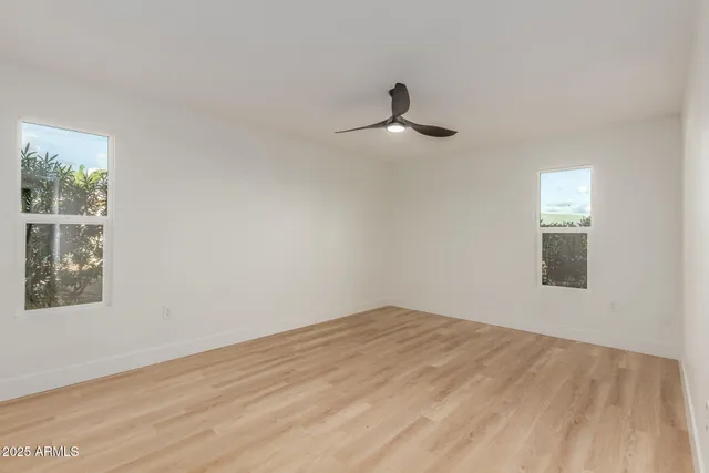wooden floor in an empty room