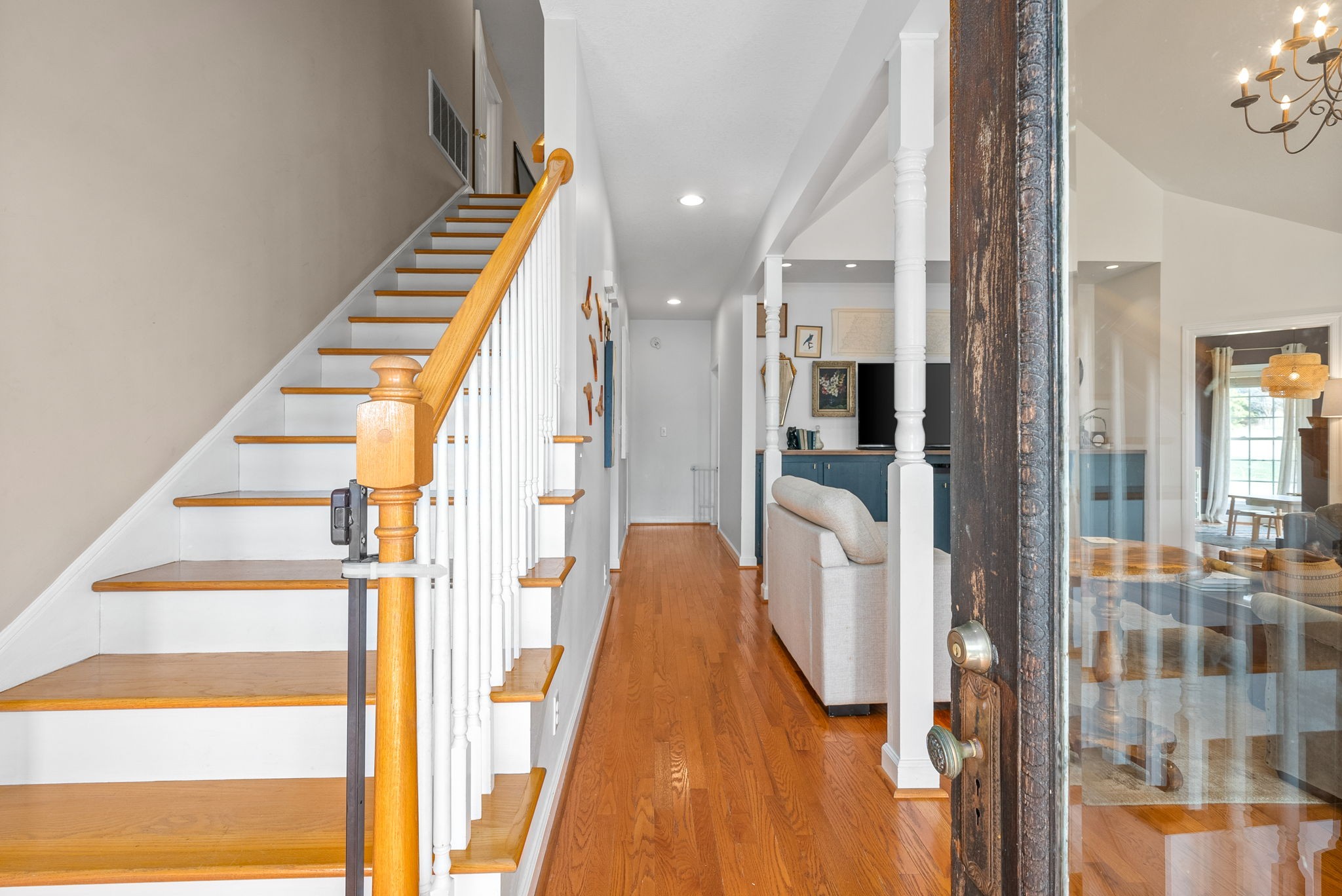 3571 Rabbit Run Trail Clarksville, TN 37043 - Photo 5 of 39 a view of staircase with white walls