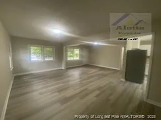 a view of empty room with window