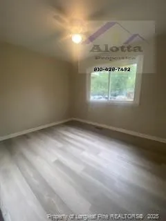 a view of room with window