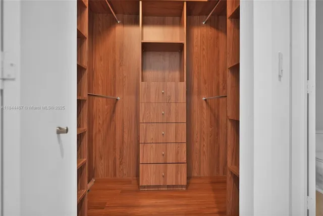 a view of a small space