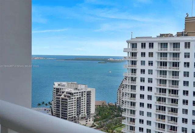 a view of city with balcony