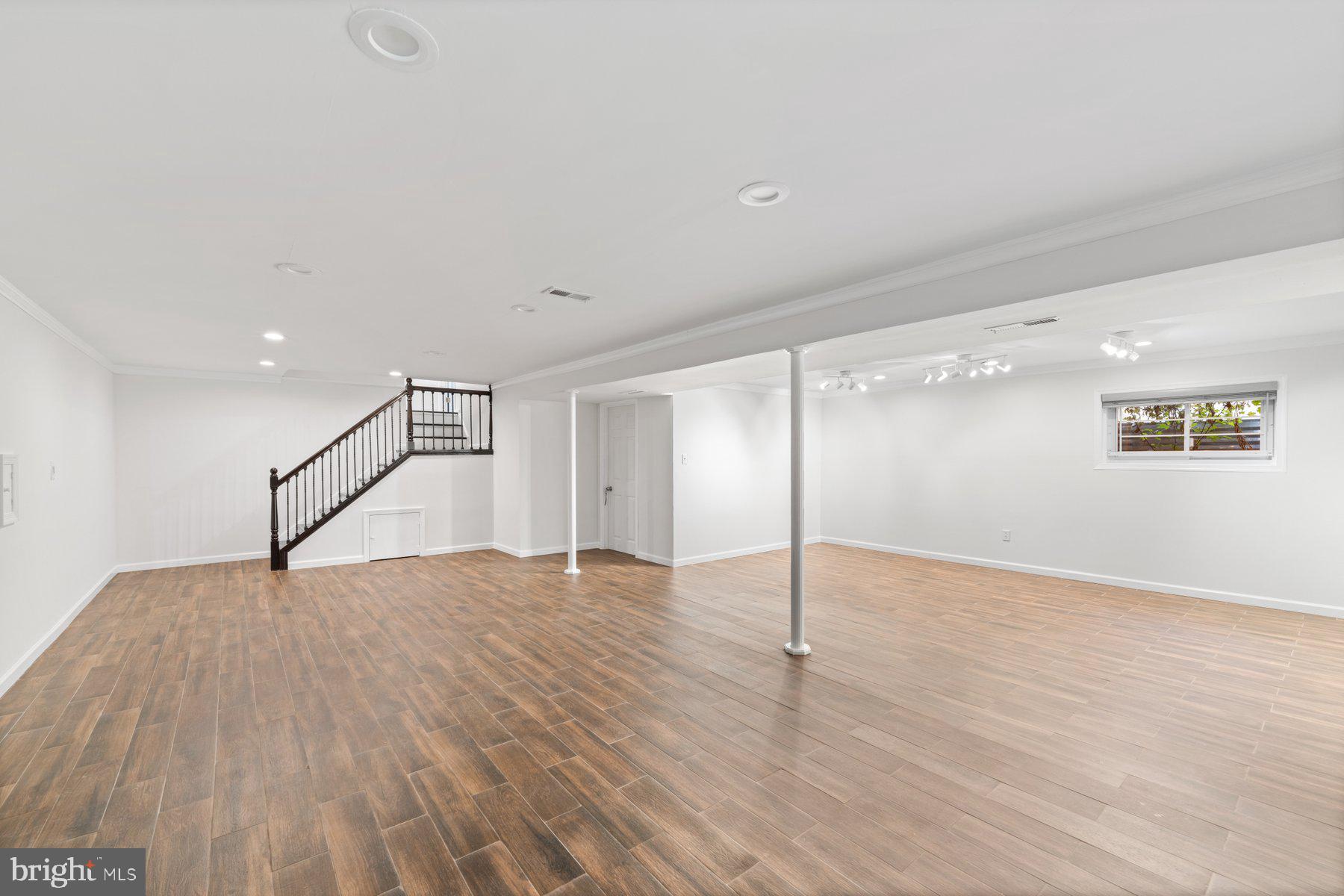 301 Saddle Ridge Road Annapolis, MD 21403 - Photo 47 of 47 Open floor plan basement