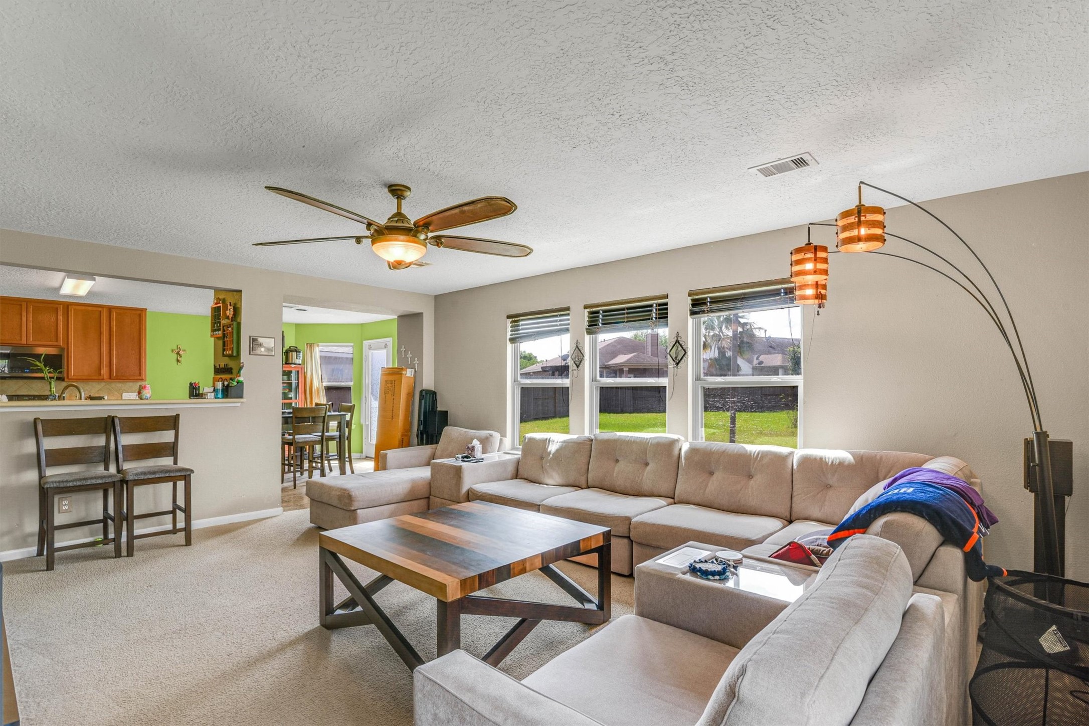 3003 Legends York Drive Spring, TX 77386 - Photo 8 of 29 a living room with furniture and a large window
