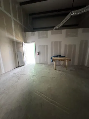 a view of storage and utility room