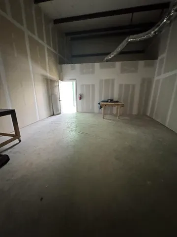 a view of empty room