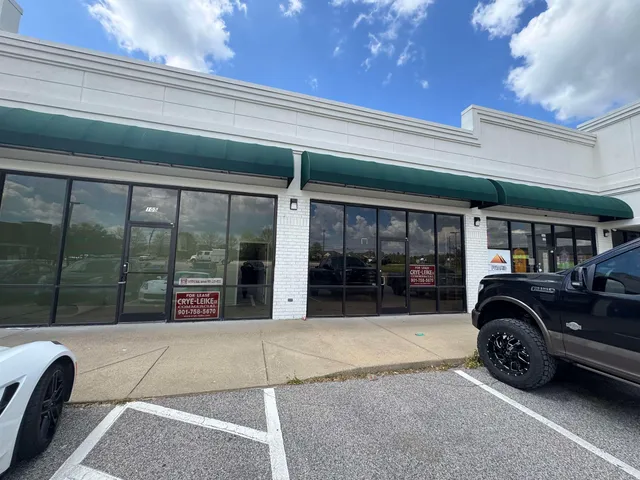 a view of a car garage