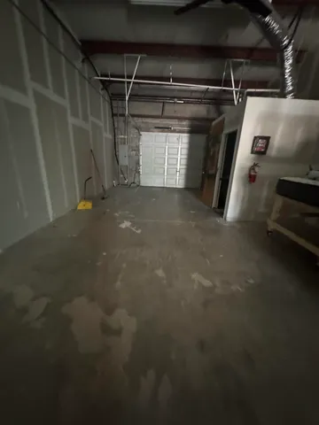 a view of storage and utility room