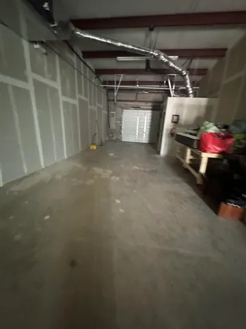 a view of parking garage