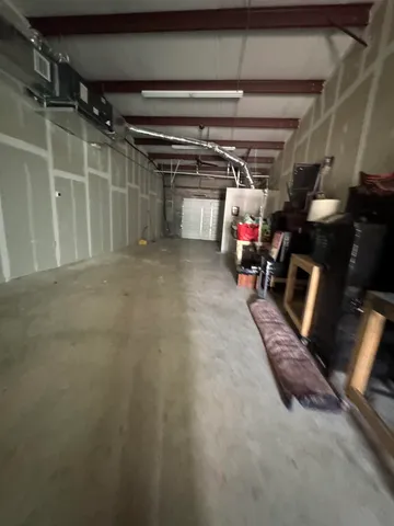 a view of storage and utility room