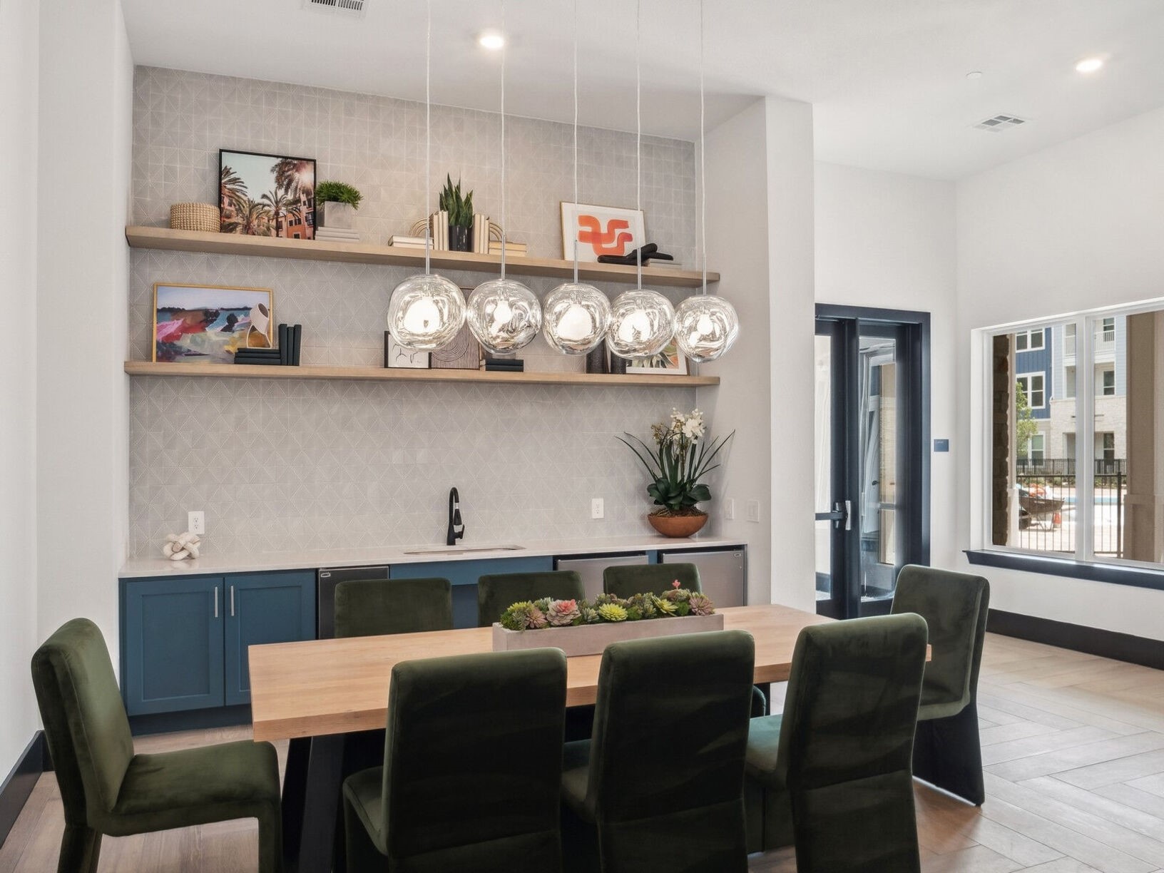 23100 Clay Road, Unit 7305 Katy, TX 77493 - Photo 23 of 29 a dining room with furniture and window