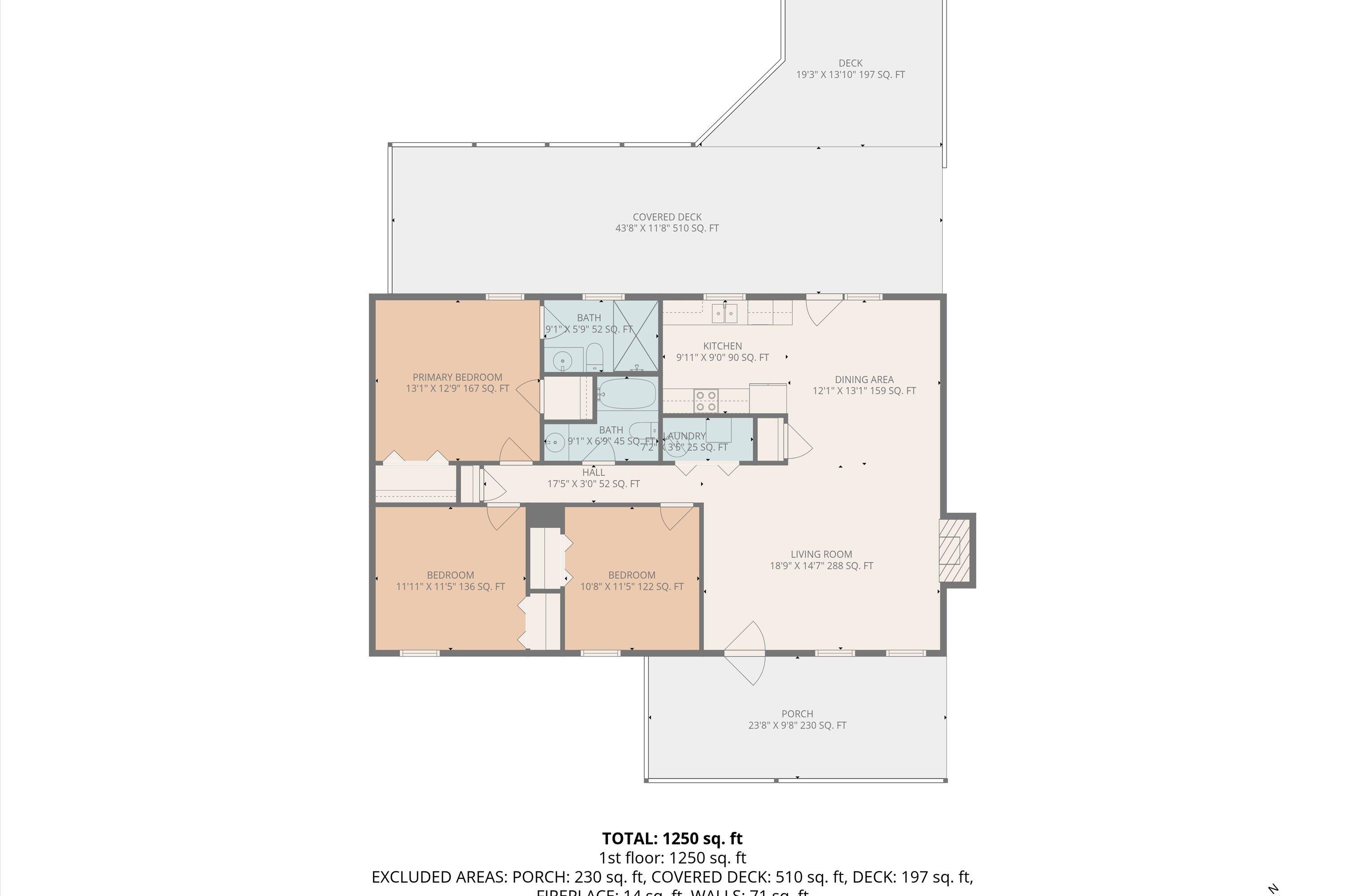 1222 Misty Ridge Lane Montvale, VA 24122 - Photo 42 of 42 42-Floor Plan