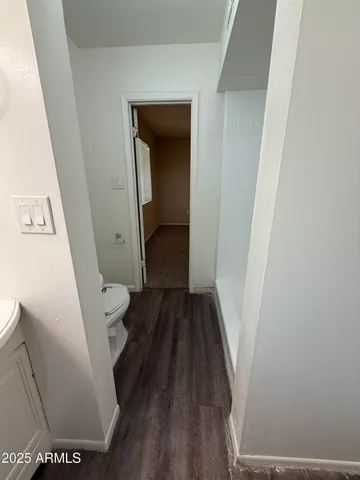 a view of a backyard of a house