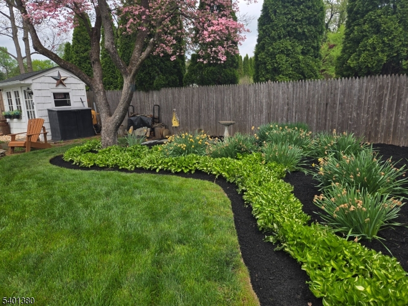 107 Chestnut Street Bound Brook, NJ 08805 - Photo 24 of 24 a view of a backyard
