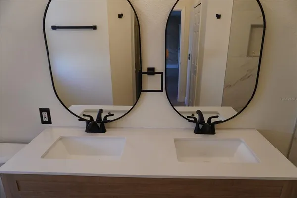 a view of a bathroom sink