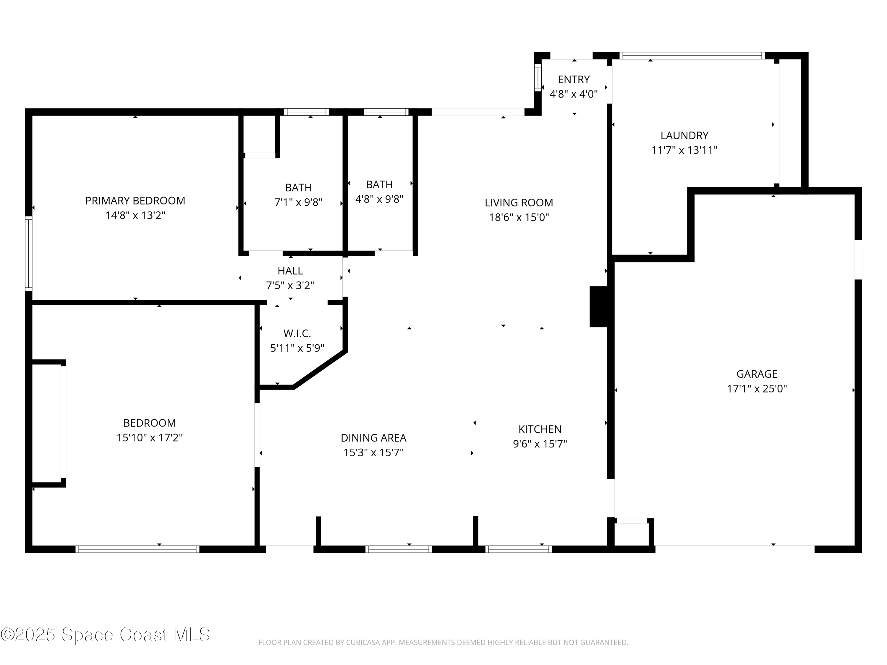 219 Sand Pine Road Indialantic, FL 32903 - Photo 38 of 38 a picture of a floor plan