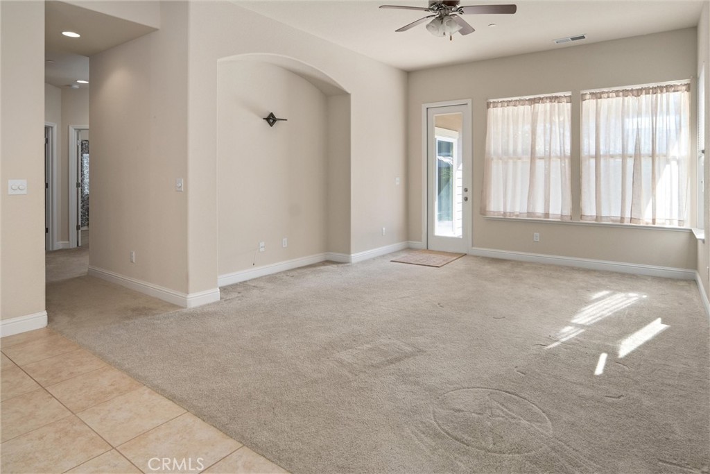 3065 Sweetwater Chico, CA 95973 - Photo 14 of 38 Hallway to bedrooms and arched nook in Family room