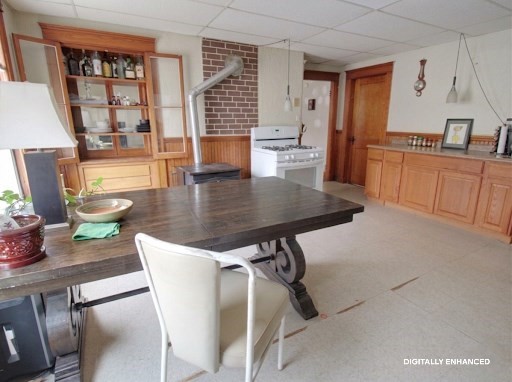 35 Windham Street Worcester, MA 01610 - Photo 18 of 39 a view of a dining room with furniture window and wooden floor