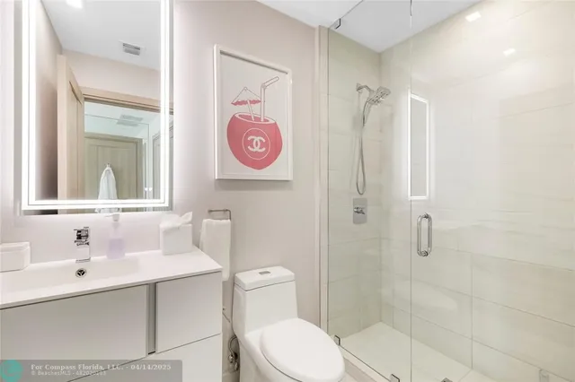 a view of a balcony with city view