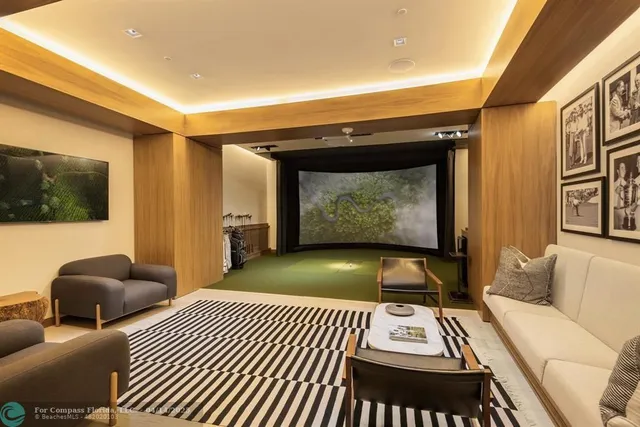 a view of a city with tall buildings