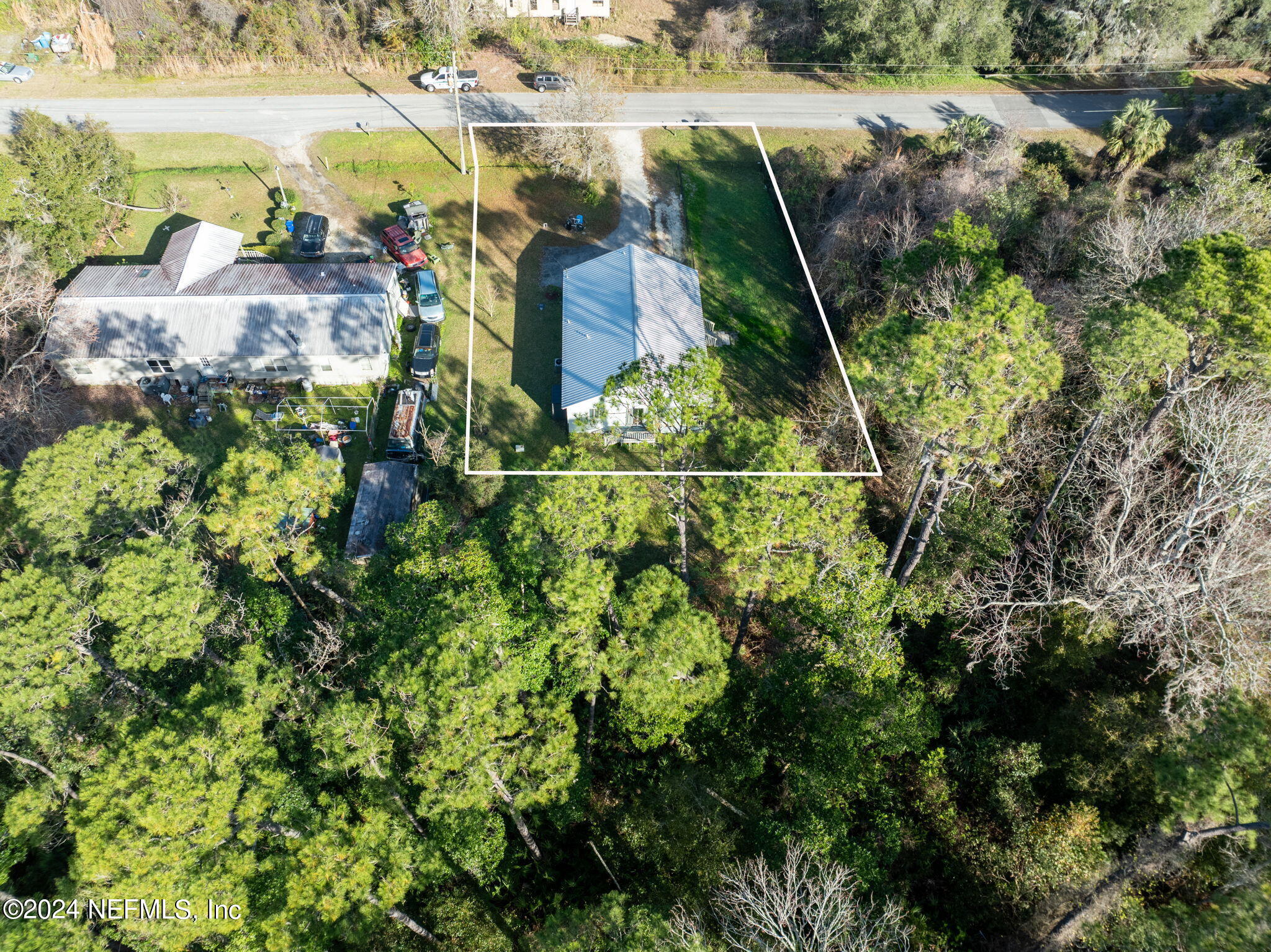 320 Katnack Road St. Augustine, FL 32095 - Photo 28 of 33 a view of outdoor space and yard