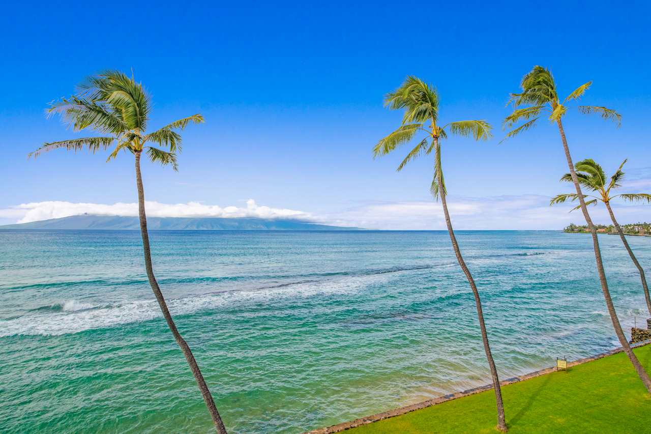 3543 Lower Honoapiilani Road, Unit F405 Lahaina, HI 96761 - Photo 15 of 30 a view of a backyard