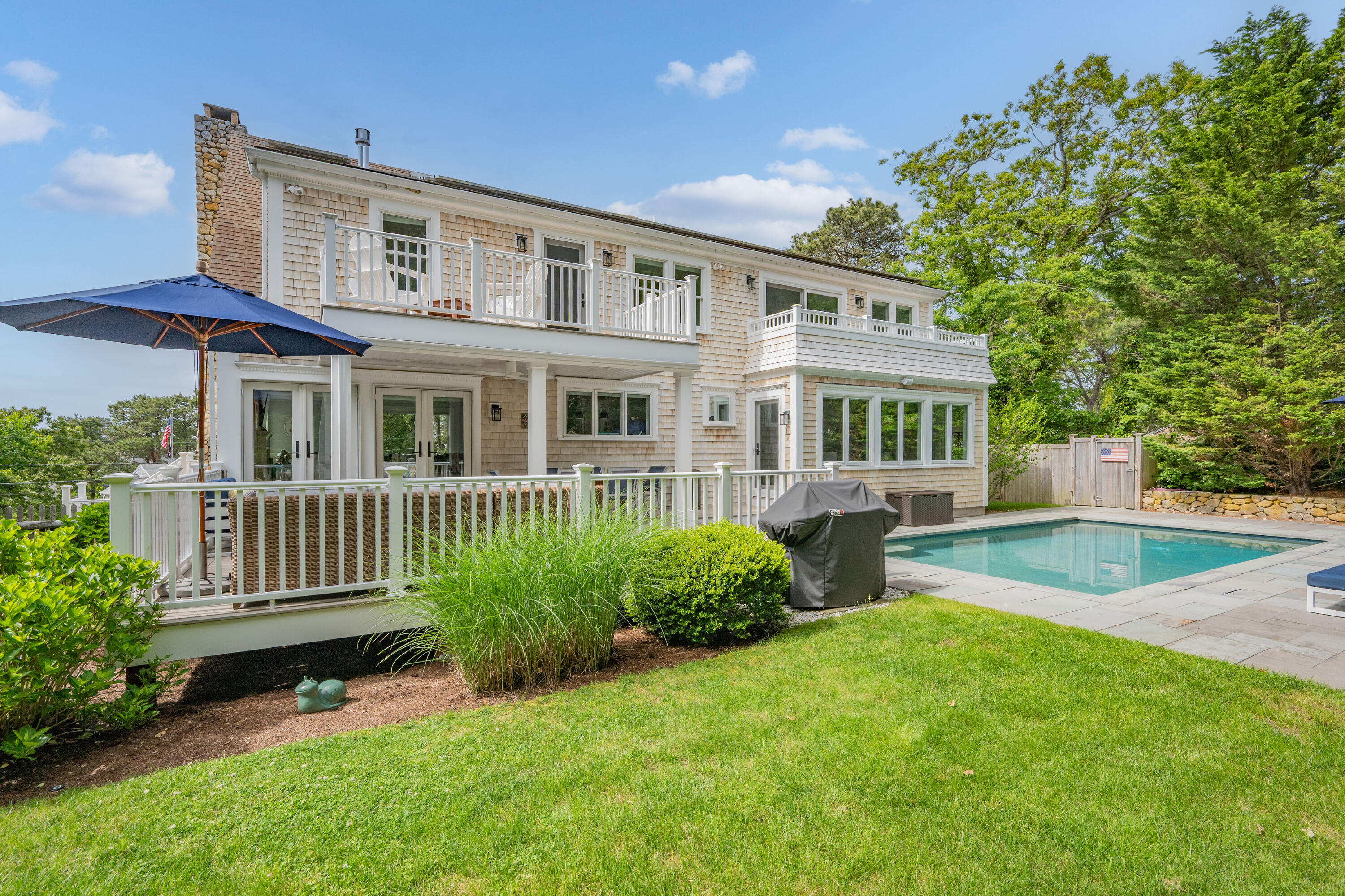 93 Bucks Creek Road Chatham, MA 02633 - Photo 4 of 55 Rear yard