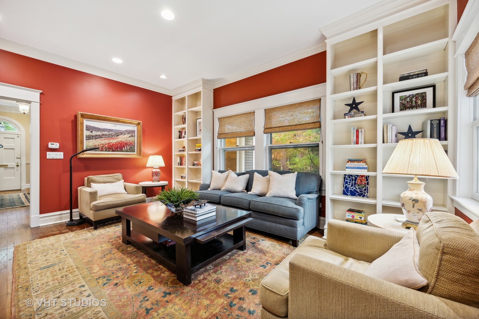 527 Cherry Street Winnetka, IL 60093 - Photo 16 of 43 a living room with furniture and a large window