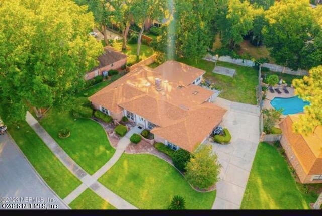 4442 River Trail Road Jacksonville, FL 32277 - Photo 16 of 38 an aerial view of a pool