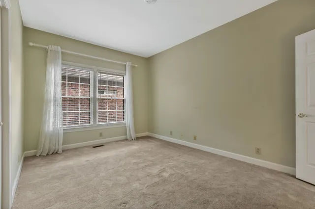 a view of a deck with wooden floor and outer view