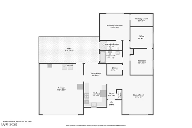$430,000 | 415 Chateau Drive, Henderson, NV 89002