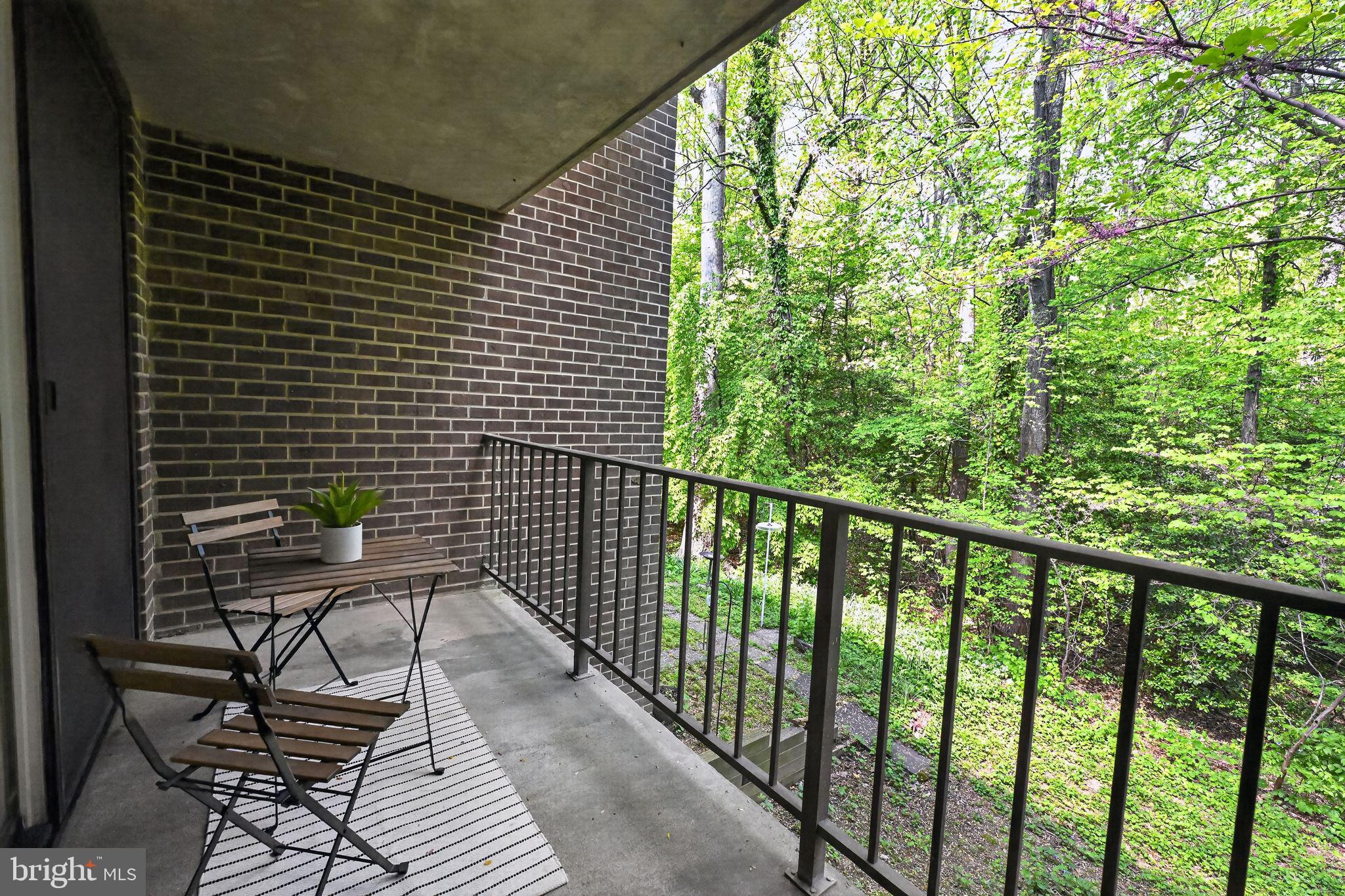 1533 Northgate Square, Unit 11B Reston, VA 20190 - Photo 13 of 13 Private balcony, perfect for morning coffee