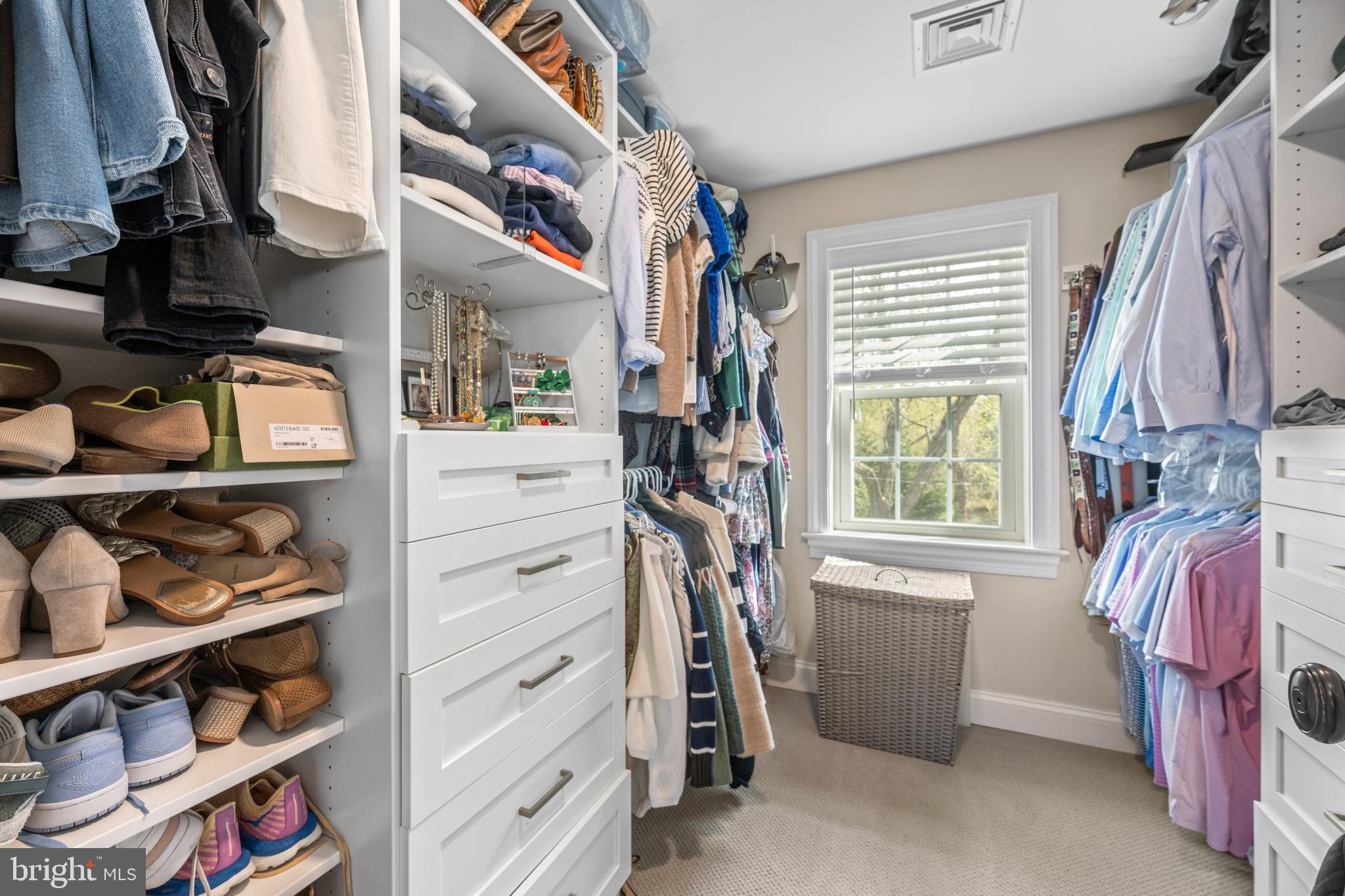 251 Rosedale Avenue Wayne, PA 19087 - Photo 32 of 53 a view of walk in closet with clothes and shoes