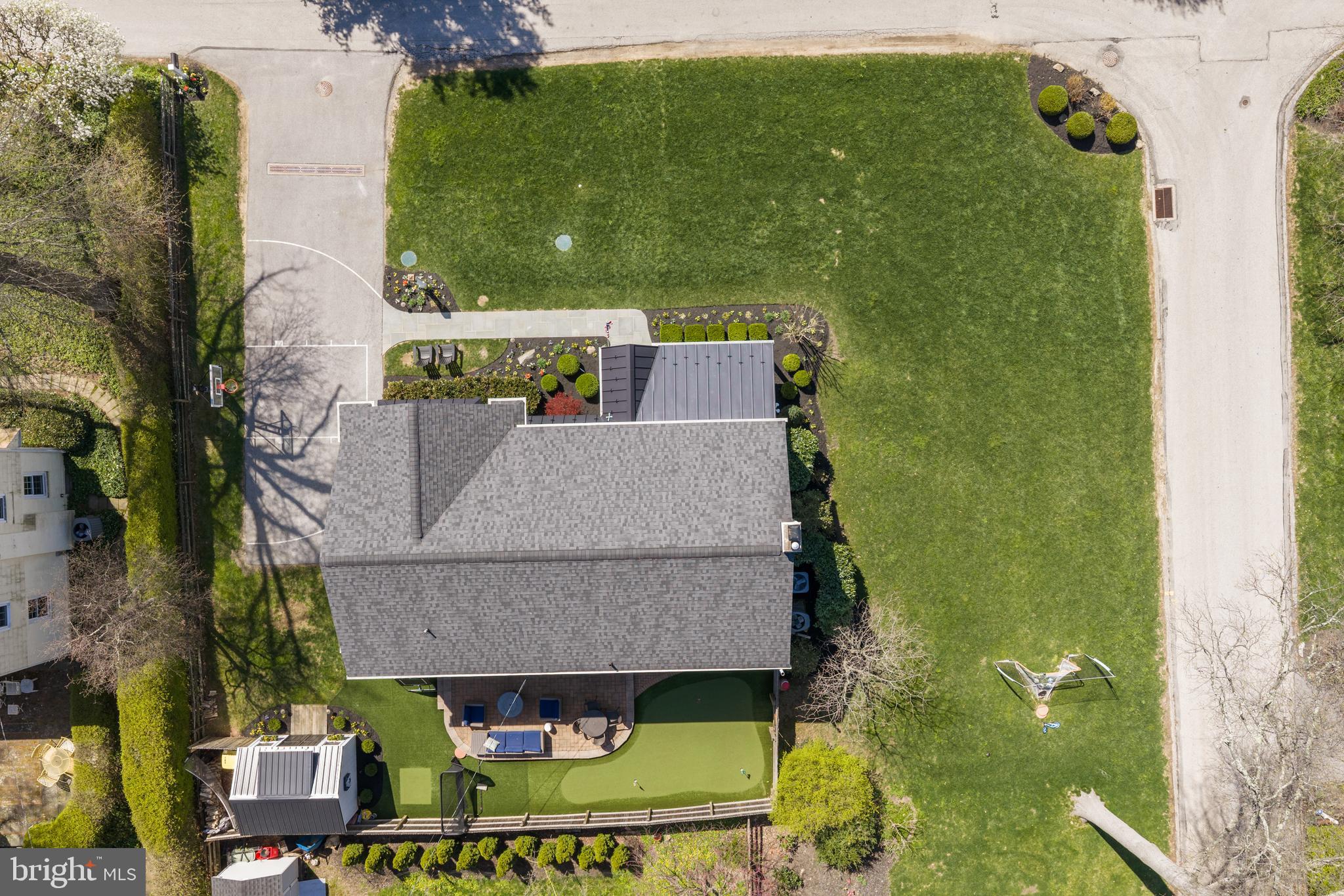 251 Rosedale Avenue Wayne, PA 19087 - Photo 53 of 53 an aerial view of a house with a yard