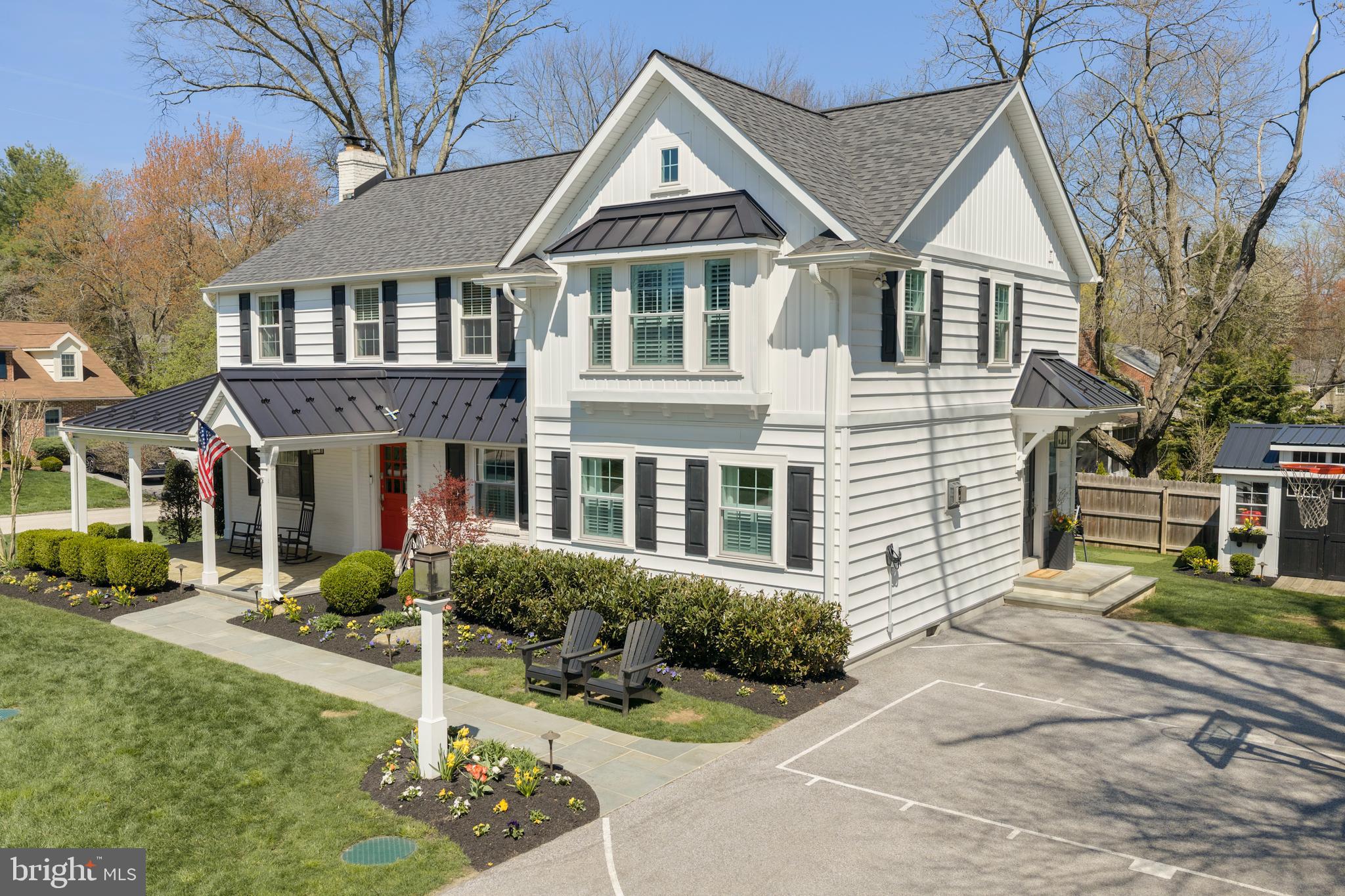 251 Rosedale Avenue Wayne, PA 19087 - Photo 6 of 53 a front view of a house with garden
