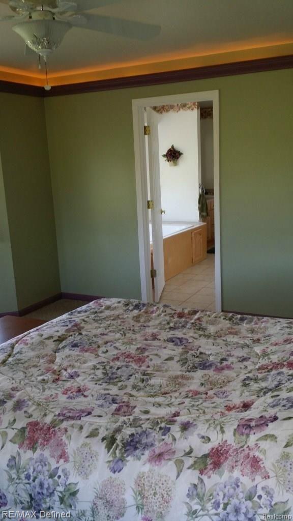 11799 Lambs Road Memphis, MI 48041 - Photo 32 of 88 First Floor Master Suite with overhead lighting and spacious bath
