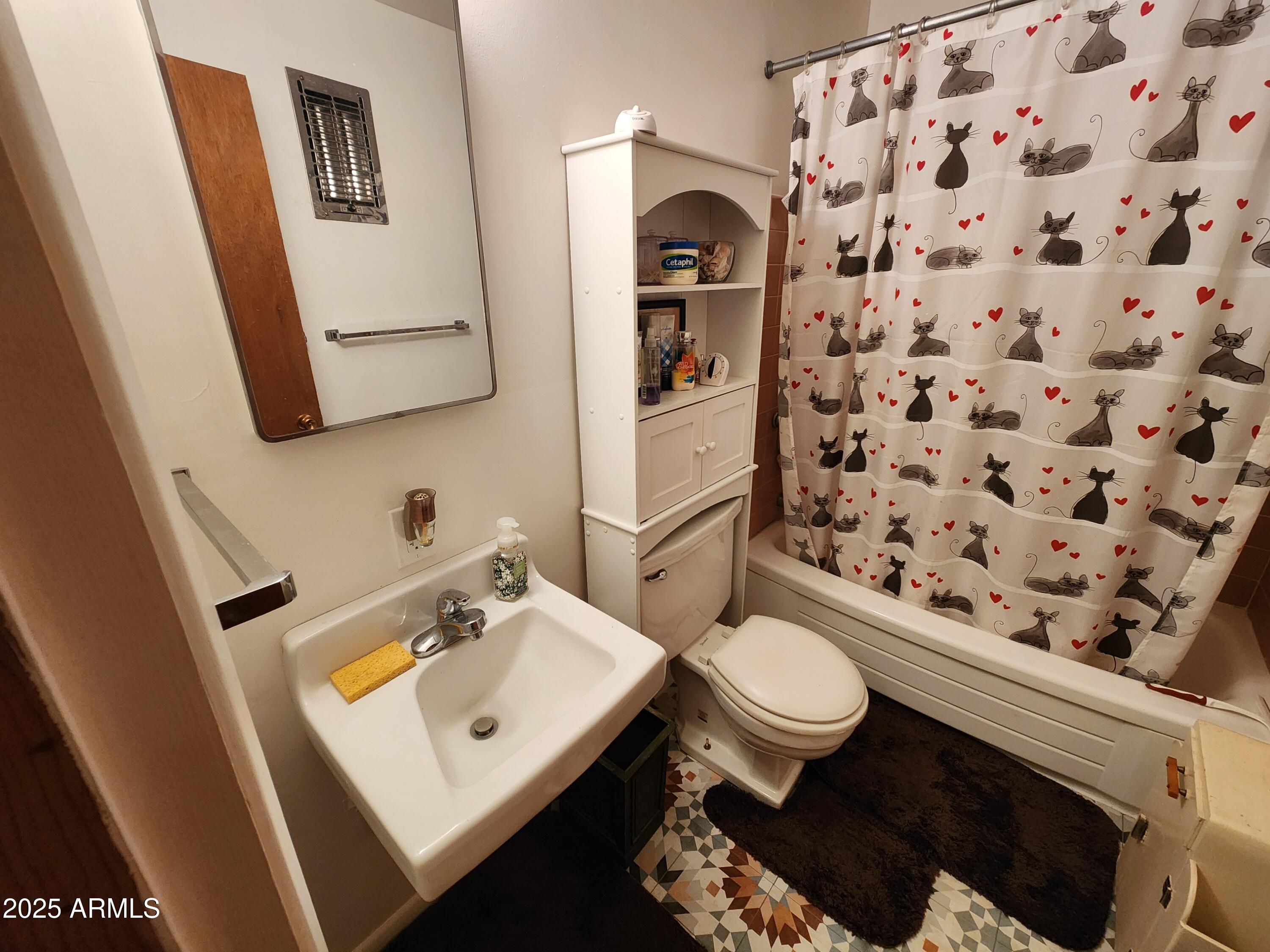 247 West Diamond Road Payson, AZ 85541 - Photo 24 of 42 a bathroom with a sink toilet and mirror