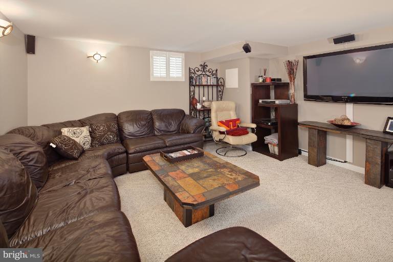 418 Overbrook Road Baltimore, MD 21212 - Photo 22 of 30 a living room with furniture and a flat screen tv
