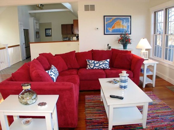40 Lighthouse Road Aquinnah, MA 02535 - Photo 3 of 25 a living room with furniture and wooden floor
