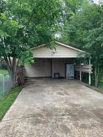 a house with a outdoor space