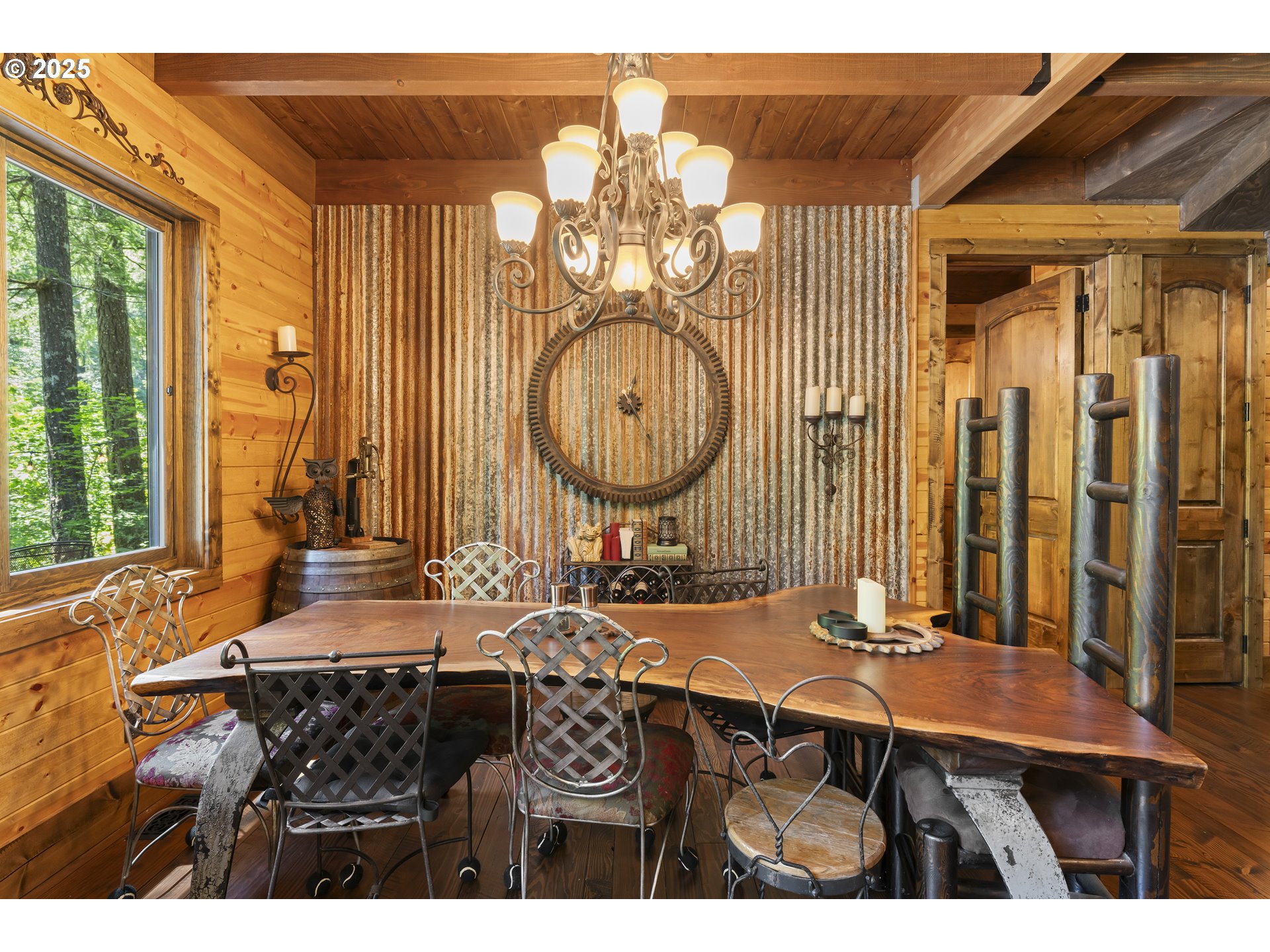 55590 McKenzie River Drive Blue River, OR 97413 - Photo 14 of 45 a bathroom with a sink and a mirror