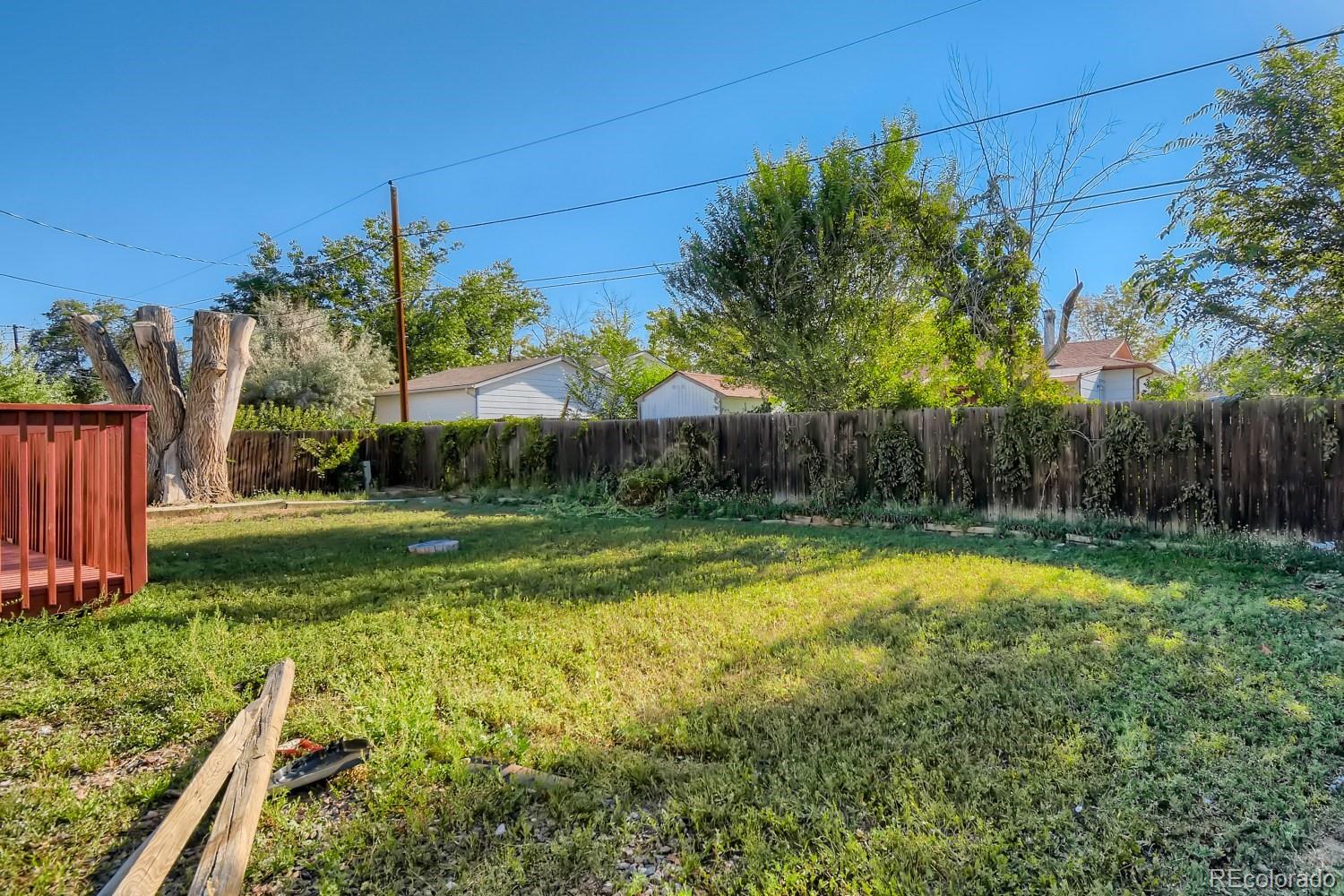7480 Wolff Street Westminster, CO 80030 - Photo 15 of 16 a view of backyard with green space