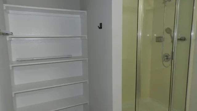 a view of walk in closet