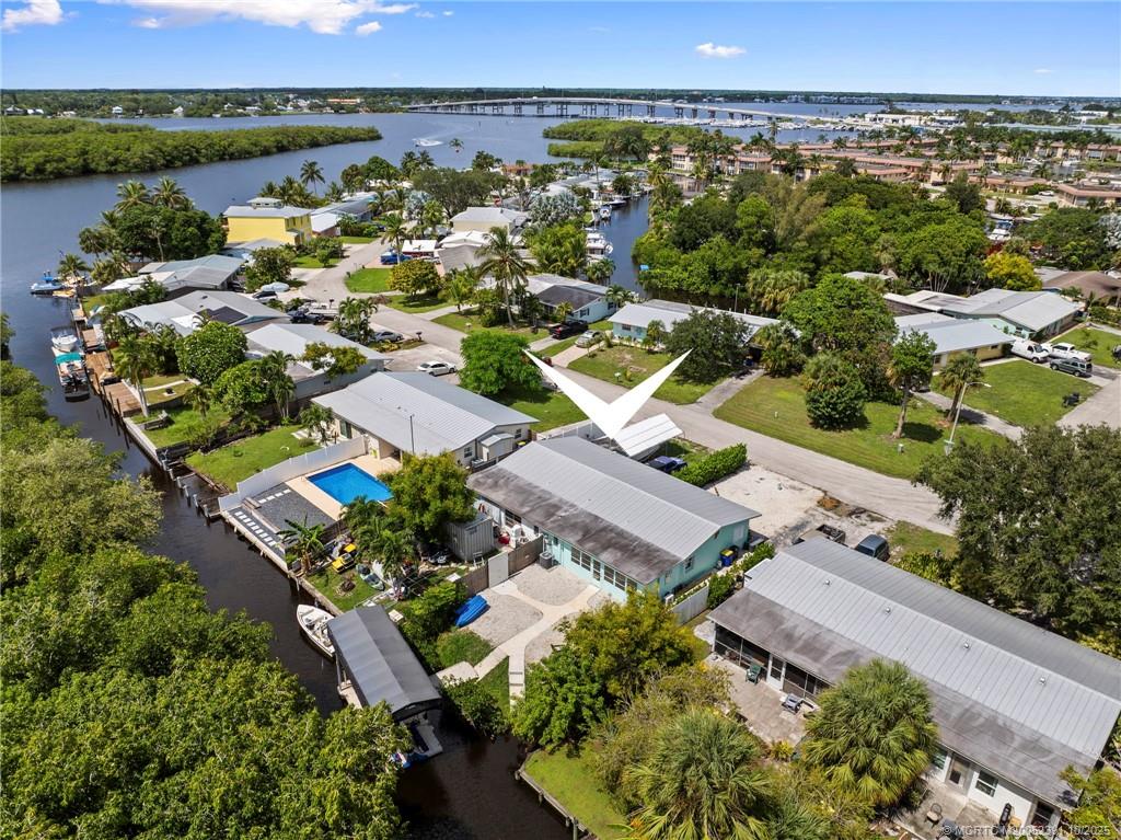 30 Southwest Hideaway Place Stuart, FL 34994 - Photo 41 of 45 an aerial view of multiple house