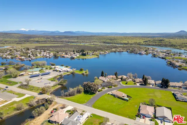 a view of a city with an ocean